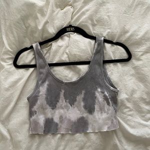 Tye dye crop top